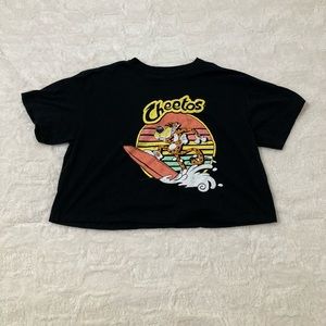 Cheetos Logo Cropped Tee